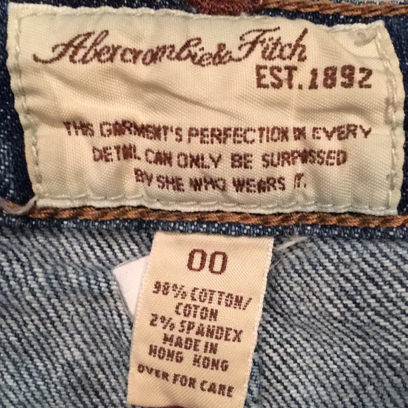Abercrombie & Fitch stretch jean 00 - Picture 3 of 3